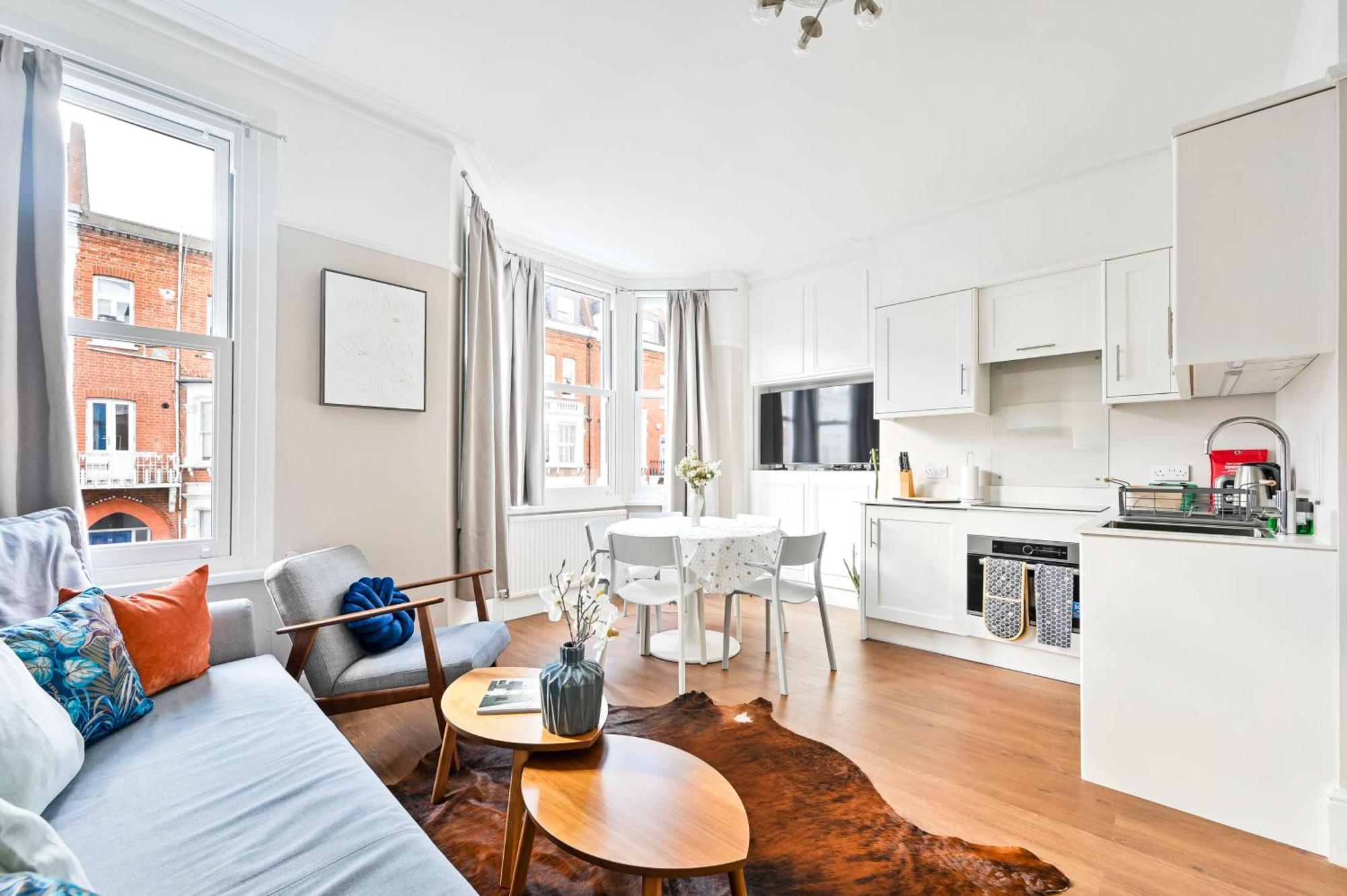 Spacious Bright 2-3 Bed Flat In Fulham By The Thames Appartamento *